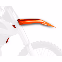 POLISPORT Parafango anteriore arancione KTM SX85