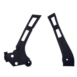 POLISPORT Protezione telaio nera Yamaha YZ125/250, nero