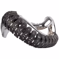 POLISPORT Protezione Scarico Armadillo Nero, nero