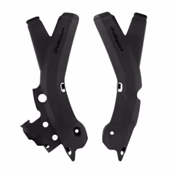 POLISPORT Protezione telaio nera, nero