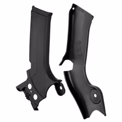 POLISPORT Copri Telaio Nero Kawasaki KX450F, nero
