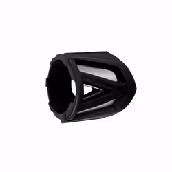 POLISPORT Protezione marmitta nera lunga, nero