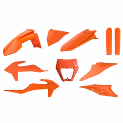 POLISPORT Kit plastica arancione KTM