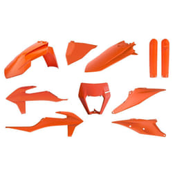 POLISPORT Kit plastica arancione KTM
