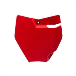 POLISPORT Targa anteriore - rosso Gas Gas MC65, rosso