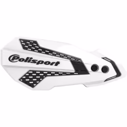POLISPORT Paramani MX Flow Bianco / Nero - Kawasaki KX250F / 450F, bianco, dimensione 10 mm