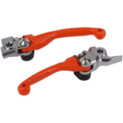 POLISPORT Pivor Set Leva Arancione Infrangibile - KTM, bianco, dimensione 10 mm