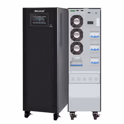 Phasak PH 9273, Doppia conversione (online), 10 kVA, 10000 W, Onda sinusoidale pura, 40/70 Hz, 230 V