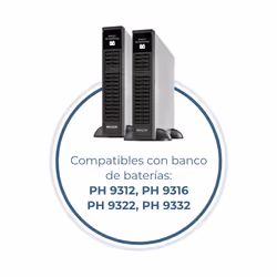 Phasak PH 9320 gruppo di continuità (UPS) Doppia conversione (online) 2 kVA 1800 W 6 presa(e) AC - Vista aggiuntiva 7