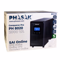 Phasak PH 8020 gruppo di continuità (UPS) Doppia conversione (online) 2 kVA 1800 W 3 presa(e) AC - Vista aggiuntiva 5