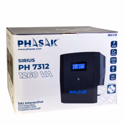 Phasak Sirius gruppo di continuità (UPS) A linea interattiva 1,26 kVA 720 W 4 presa(e) AC - Vista aggiuntiva 5