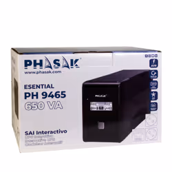 Phasak Esential gruppo di continuità (UPS) A linea interattiva 0,65 kVA 360 W 2 presa(e) AC - Vista aggiuntiva 5