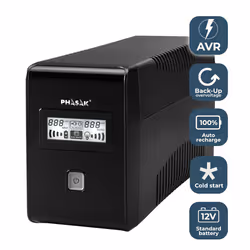 Phasak Esential gruppo di continuità (UPS) A linea interattiva 0,85 kVA 480 W 2 presa(e) AC - Vista aggiuntiva 4