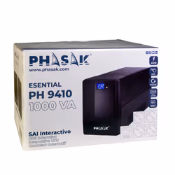 Phasak Esential gruppo di continuità (UPS) A linea interattiva 1 kVA 600 W 4 presa(e) AC - Vista aggiuntiva 5