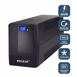 Phasak Esential gruppo di continuità (UPS) A linea interattiva 2 kVA 1200 W 4 presa(e) AC - Vista aggiuntiva 4