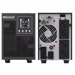 Phasak PH 9220 gruppo di continuità (UPS) Doppia conversione (online) 2 kVA 1800 W 4 presa(e) AC - Vista aggiuntiva 5