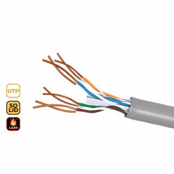 Phasak PHR 6301 cavo di rete Grigio 305 m Cat6 U/UTP (UTP)