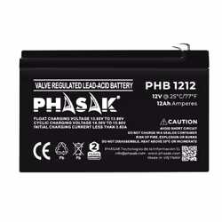 Phasak PHB 1212 batteria UPS Acido piombo (VRLA) 12 V 12 Ah