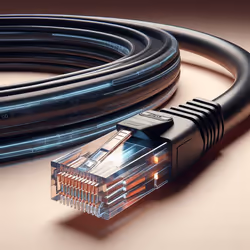 Phasak PHK 1810 cavo di rete Nero 10 m Cat6 U/UTP (UTP)