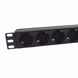 Phasak BNS 3535 protezione da sovraccarico Nero 8 presa(e) AC 250 V 2 m