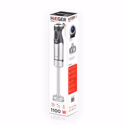 Haeger HB-11B.014A frullatore Frullatore ad immersione 1100 W Nero, Acciaio inox - Vista aggiuntiva 5