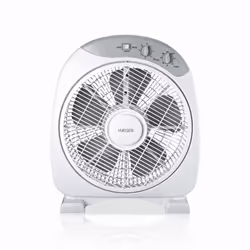 Haeger FF-012.004A, Ventilatore domestico con pale, Bianco, Pavimento, 60,5 dB, 30,5 cm, 1419 m³/h
