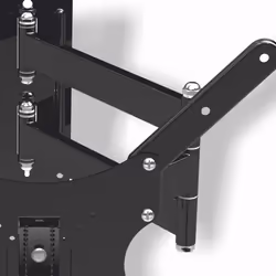Haeger WB-T50.017A Supporto TV a parete 127 cm (50") Nero - Vista aggiuntiva 3