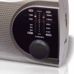 Haeger PR-BIB.004B radio Portatile Digitale Argento