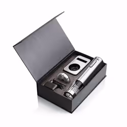 Haeger WO-0SC.006A cavatappo Apribottiglia di vino elettrico Nero, Argento, Trasparente - Vista aggiuntiva 2