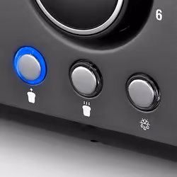 Haeger TO-14D.013A tostapane 6 1400 W Nero - Vista aggiuntiva 4
