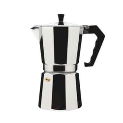 Haeger CP-09A.008A caffettiera manuale Moka Metallico