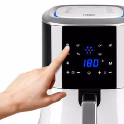 Haeger AF-D22.001A friggitrice Singolo 2,2 L 1000 W Friggitrice ad aria calda Bianco - Vista aggiuntiva 4