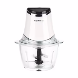 Haeger CH-30W.007A, 1,2 L, Nero, Trasparente, Bianco, Vetro, Acciaio inox, Pulsanti, 300 W