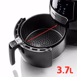 Haeger AF-D37.003A friggitrice Singolo 4,2 L 1500 W Friggitrice ad aria calda Nero - Vista aggiuntiva 4