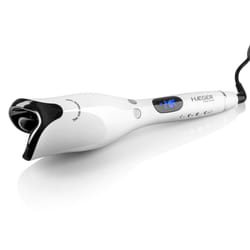 Haeger HR-45W.003A messa in piega Ferro arricciacapelli automatico Caldo Nero, Bianco