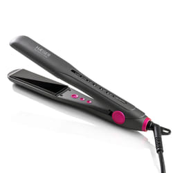 Haeger HS-35B.006A messa in piega Piastra per capelli Caldo Nero, Rosa 230 W 2,5 m