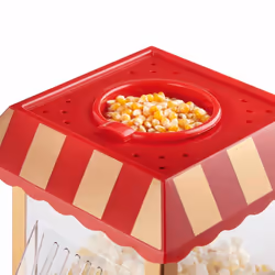 Haeger PM-120.001A macchina per popcorn Rosso 4 min 1200 W - Vista aggiuntiva 5