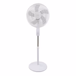 Haeger SF-16W.015A, Ventilatore domestico con pale, Bianco, Pavimento, 53,61 dB, 40 cm, 4462,2 m³/h