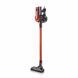 Haeger VC-600.047A scopa elettrica Aspirapolvere a bastone 2 in 1 AC Secco Senza sacchetto 0,6 L 600 W Nero, Rosso