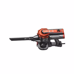 Haeger VC-600.047A scopa elettrica Aspirapolvere a bastone 2 in 1 AC Secco Senza sacchetto 0,6 L 600 W Nero, Rosso