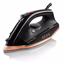 Haeger SI-220.015A, Ferro a vapore, Acciaio inossidabile, 2,2 m, 60 g/min, Nero, 30 g/min