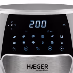 Haeger AF-D42.007A friggitrice Singolo 4,2 L 1500 W Friggitrice ad aria calda Bianco - Vista aggiuntiva 5
