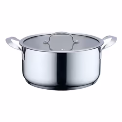 Haeger PA-20H.002A, Rotondo, Pentola multiuso, Acciaio inox, Acciaio inox, 20 L, Ceramica, Elettrico, Gas, Induzione