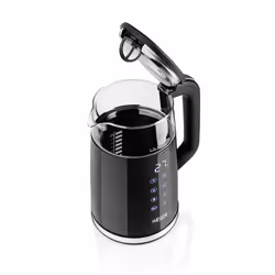 Haeger EK-DIG.028A bollitore elettrico 1,7 L 2200 W Nero, Acciaio inox, Trasparente - Vista aggiuntiva 4