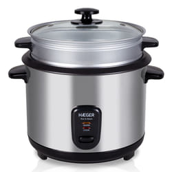 Haeger RC-18L.001A cuoci riso 1,8 L 700 W Acciaio inox