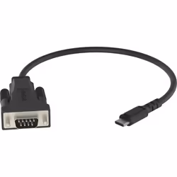 Vision TC-USBCSER/BL cavo seriale Nero RS-232 USB-C - Vista aggiuntiva 2