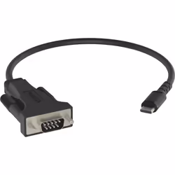 Vision TC-USBCSER/BL cavo seriale Nero RS-232 USB-C - Vista aggiuntiva 3