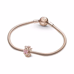 Pandora 788809C01 Fiori e foglie Rose Gold - Vista aggiuntiva 5