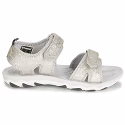 Sandali bambini hummel SANDAL GLITTER JR Argento - 37 - Vista aggiuntiva 2
