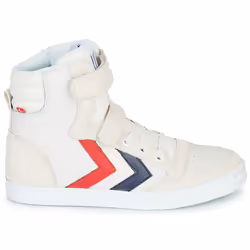 Scarpe bambini hummel SLIMMER STADIL LEATHER HIGH JR Bianco - 34 - Vista aggiuntiva 2